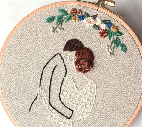 Wedding embroidery by Cristina Ventura on Wedding Inspiration in 2020 ...