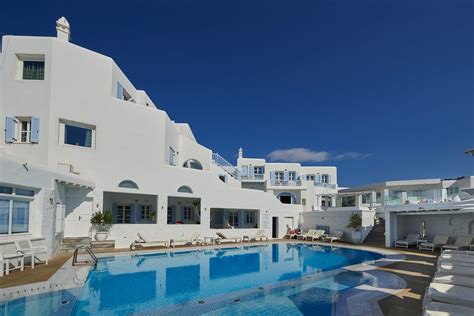 Petinos Beach Hotel is located on Platis Gialos Beach in Mykonos, few steps away from beach ...