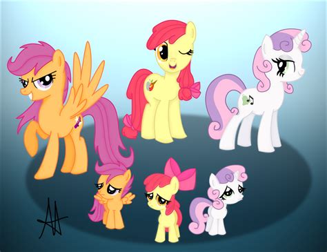 -CMC- Today and tomorrow by Ardas91 on deviantART | Mlp my little pony, My little pony wallpaper ...