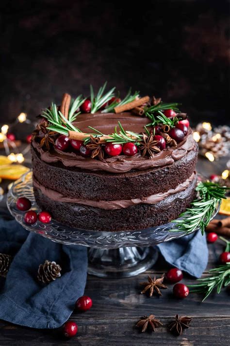 Vegan Mulled Wine Chocolate Cake - Domestic Gothess