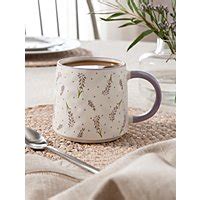 Stacey Solomon White Bluebell Print Mug | Home | George at ASDA