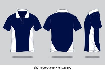 811 Navy Blue Polo Shirt Template Images, Stock Photos, and Vectors | Shutterstock