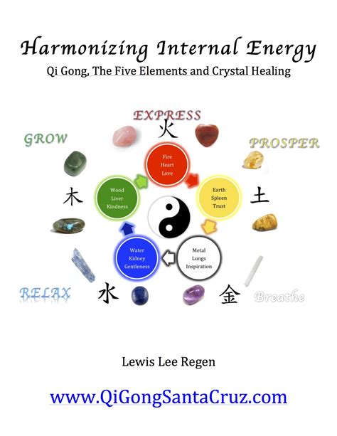 Harmonizing Internal Energy Five Element Crystal Qi Gong Book