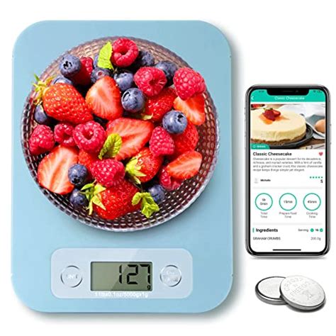 Buy Digital Food Scale - Smart Kitchen Scales with Nutritional Calculator APP, Gram Scale for ...