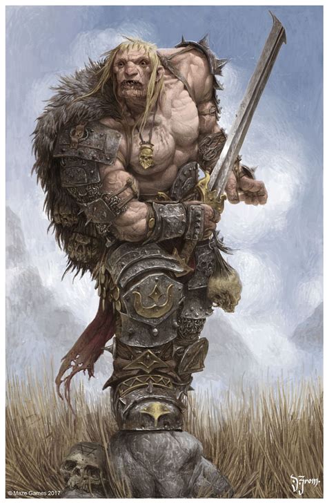 ORCQUEST Barbarian: Berseker , Daniel Zrom on ArtStation at https://www.artstation.com/artwork ...