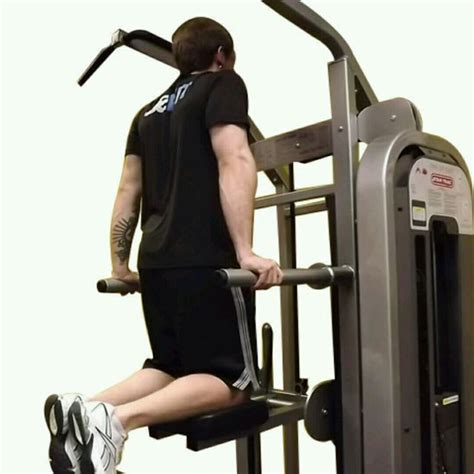 Assisted Dip Machine - Exercise How-to - Workout Trainer by Skimble