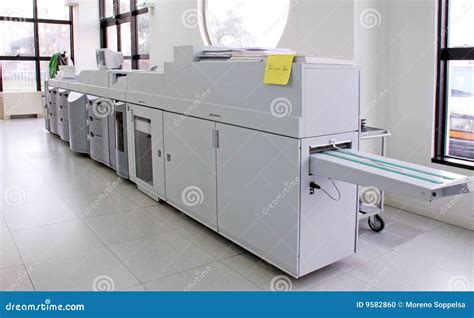 Digital press printing stock photo. Image of media, arts - 9582860