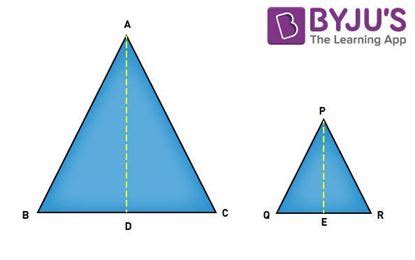 Similar Triangles- Formula, Theorem & Proof of SSS, SAS AAA Similarity