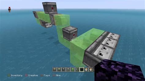 Minecraft | Flying Machine | Self-Building Bridge - YouTube