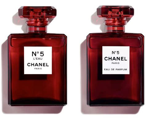 Chanel No 5 in rosu ~ Parfumuri noi Red Chanel, Chanel No 5, Chanel ...