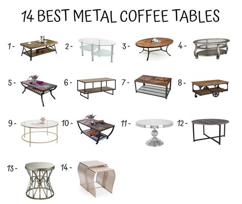 Different Types Of Coffee Tables - Home Furniture Design