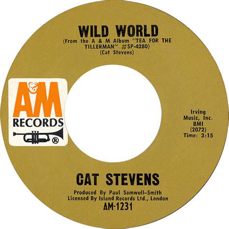 Cat Stevens Wild World Album Cover - Images For Life