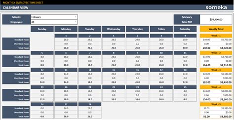 Google Sheets Timesheet Template | Printable Timesheets