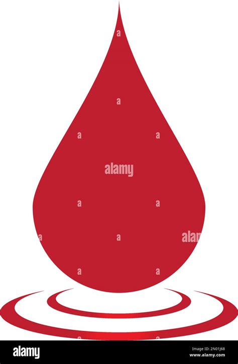 Blood logo vector illustration template design Stock Vector Image & Art ...