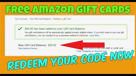 How to get Free Amazon Gift Cards Codes (100% Working) - YouTube