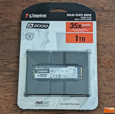 Kingston A2000 1TB SSD Review - Legit Reviews