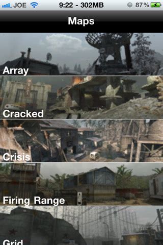 Black Ops Maps - A map reference guide for Call Of Duty