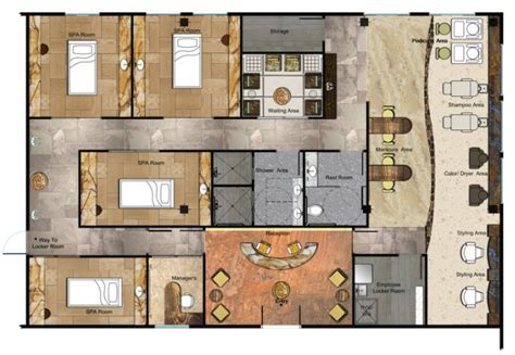 Spa Floor Plan - Shrima Shah's Design Outlook