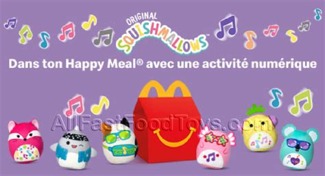 McDonald's Squishmallows Happy Meal Toys Complete Set of 12 Toy Collection Belgium May June 2023