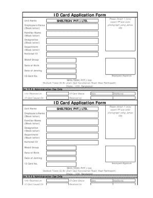 Nid Application Form Pdf - Fill Online, Printable, Fillable, Blank | pdfFiller