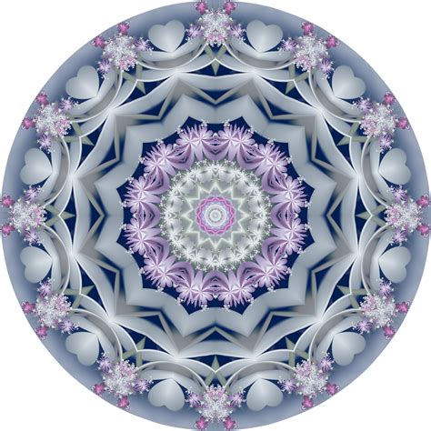 purple mandala kaleidoscope | Mandala pattern, Sacred geometric, Sacred circle