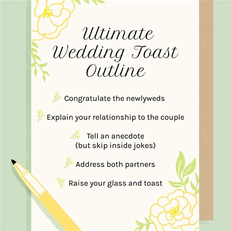 How to Write a Wedding Toast: Examples, Tips, and Advice