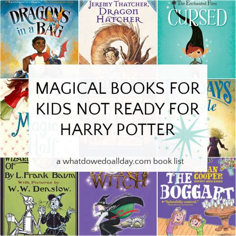 Magical Books for Kids Not Ready for Harry Potter