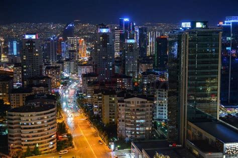 Ankara Turkeys Capital and 2nd Largest city at night #city #cities #buildings #photography ...