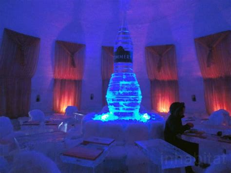 Montreal's Snow Village is a Hotel and Bar Made Entirely From Ice