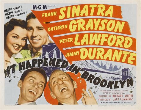 It Happened in Brooklyn, 1947 | Frank sinatra, Sinatra, Musical movies