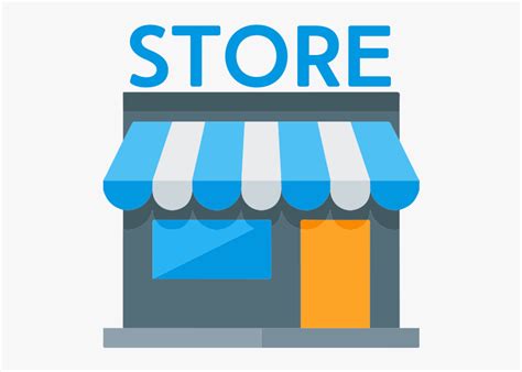 Store Vector Icon - Retail Store Icon Png, Transparent Png - kindpng