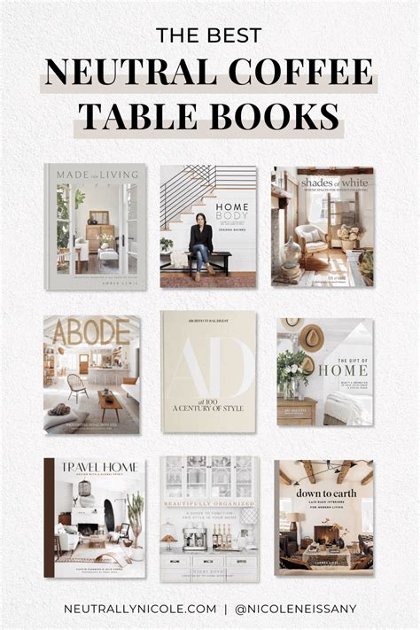 The Best Neutral Coffee Table Books To Elevate Your Home Decor