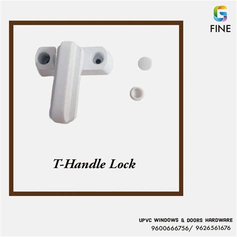 T-Lock for Upvc Doors at Rs 58/piece | Door Lock in Erode | ID: 26739676591