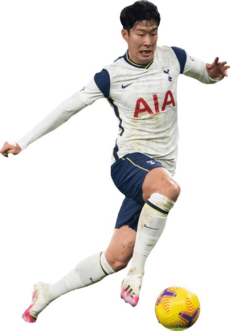 Son Heung-Min Tottenham Hotspur football render - FootyRenders