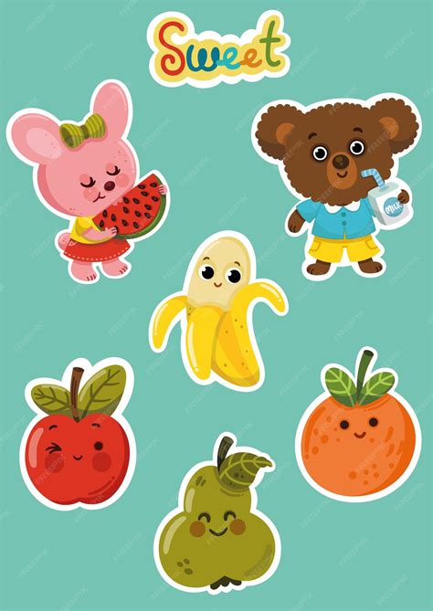 Cute Fruit Animals