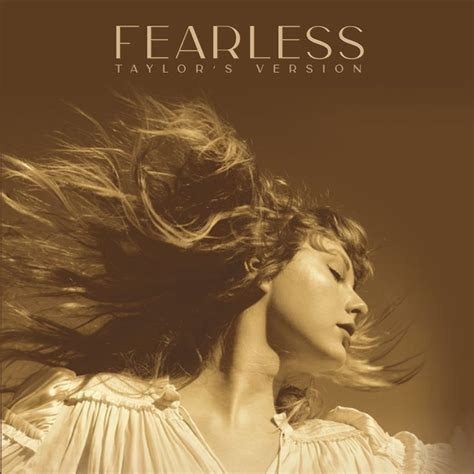Fearless (Taylor's Version) by Taylor Swift (Adult CD - 4/13/21) | Taylor swift album cover ...