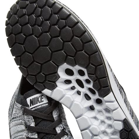 Nike Air Zoom Flyknit Streak 6 Black, Wolf Grey & White | END. (US)