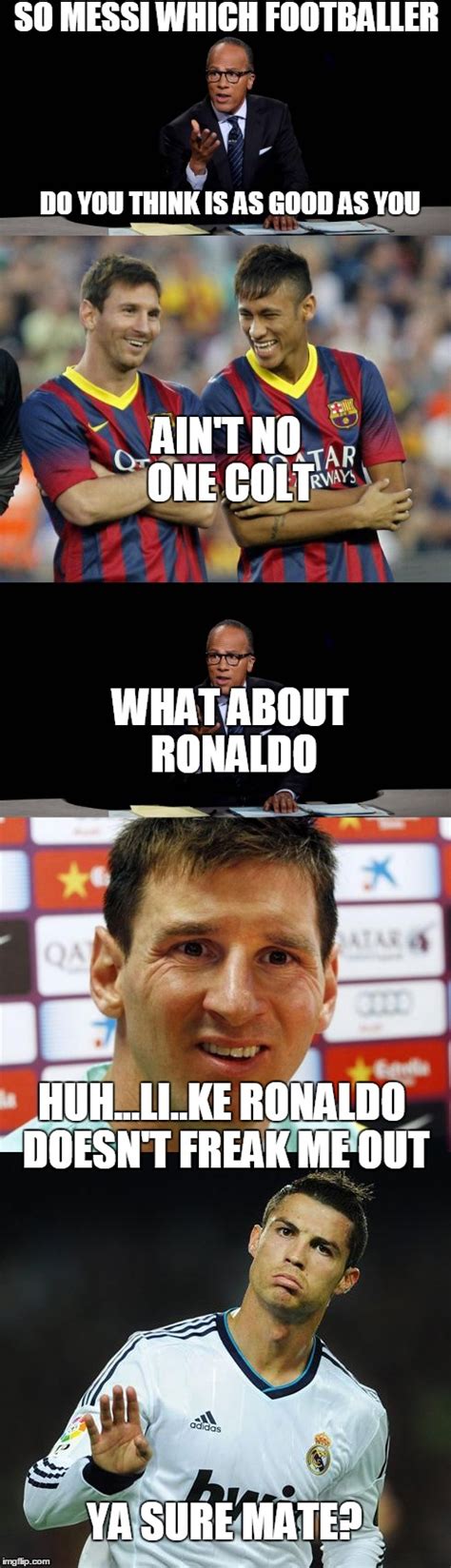 Lionel Messi Vs Ronaldo Funny