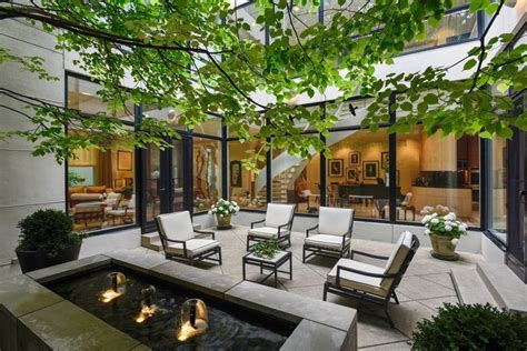 51 Captivating Courtyard Designs That Make Us Go Wow | Courtyard house plans, Courtyard design ...