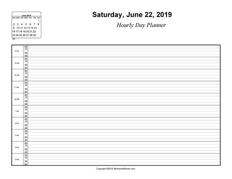 43 Effective Hourly Schedule Templates (Excel & MS Word) ᐅ TemplateLab