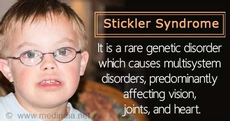 Stickler Syndrome Symptoms List