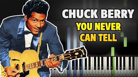 🎸 Chuck Berry - You Never Can Tell Piano Tutorial (Sheet Music + midi + lyrics) - YouTube