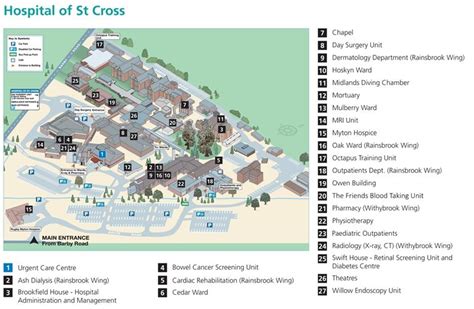 Warwick Hospital Car Park Map