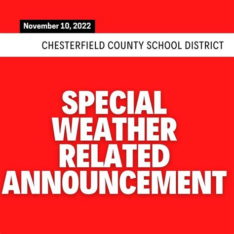 E-Learning planned for Nov. 11 | Chesterfield County School District