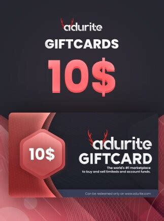 Buy Adurite Gift Card 10 USD - Adurite Key - GLOBAL - Cheap - G2A.COM!