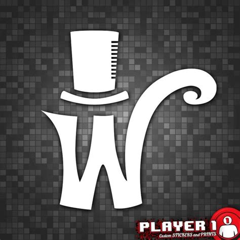 Willy Wonka 1971 Logo Vinyl Decal