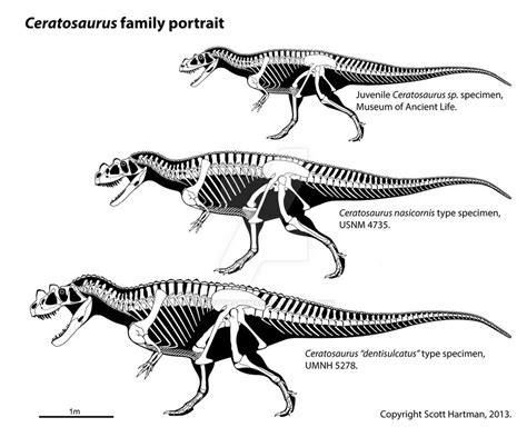 Hoping the they get this size comparison right in the game cause the ceratosaurus is HUGE in ...