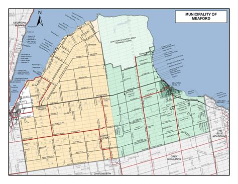 Map of the Municipality of Meaford – Deborah Young