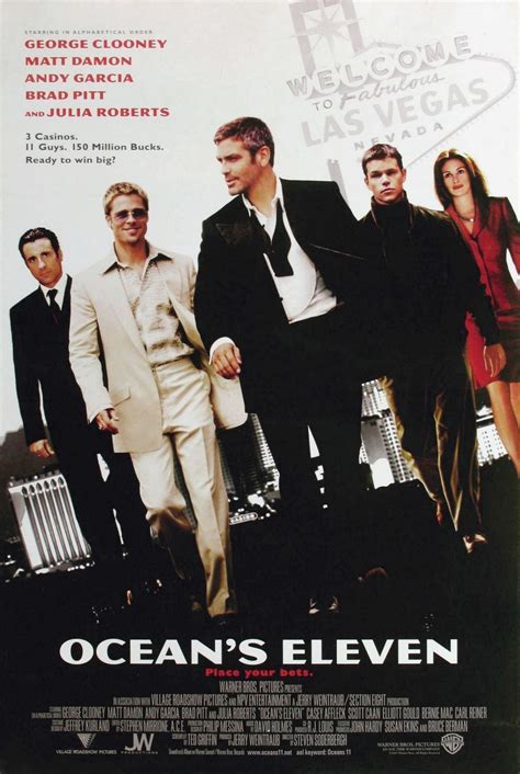 Ocean’s Eleven (2001) | Oceans 11 movie, Eleven movie, Ocean's movies