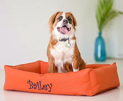 Custom Dog Beds - Washable - Bellbloc Stain Resistant - Made in USA